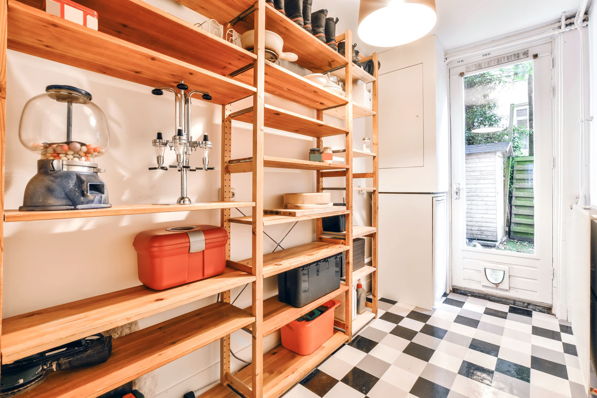 Organized pantry